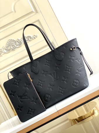 LV M45685 Neverfull MM 12.6 x 11.4 x 6.7 inches Without Box
