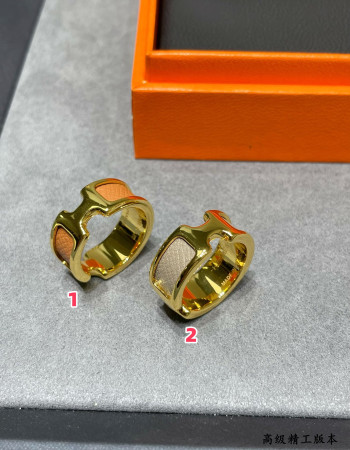 Hermès leather cord Ring