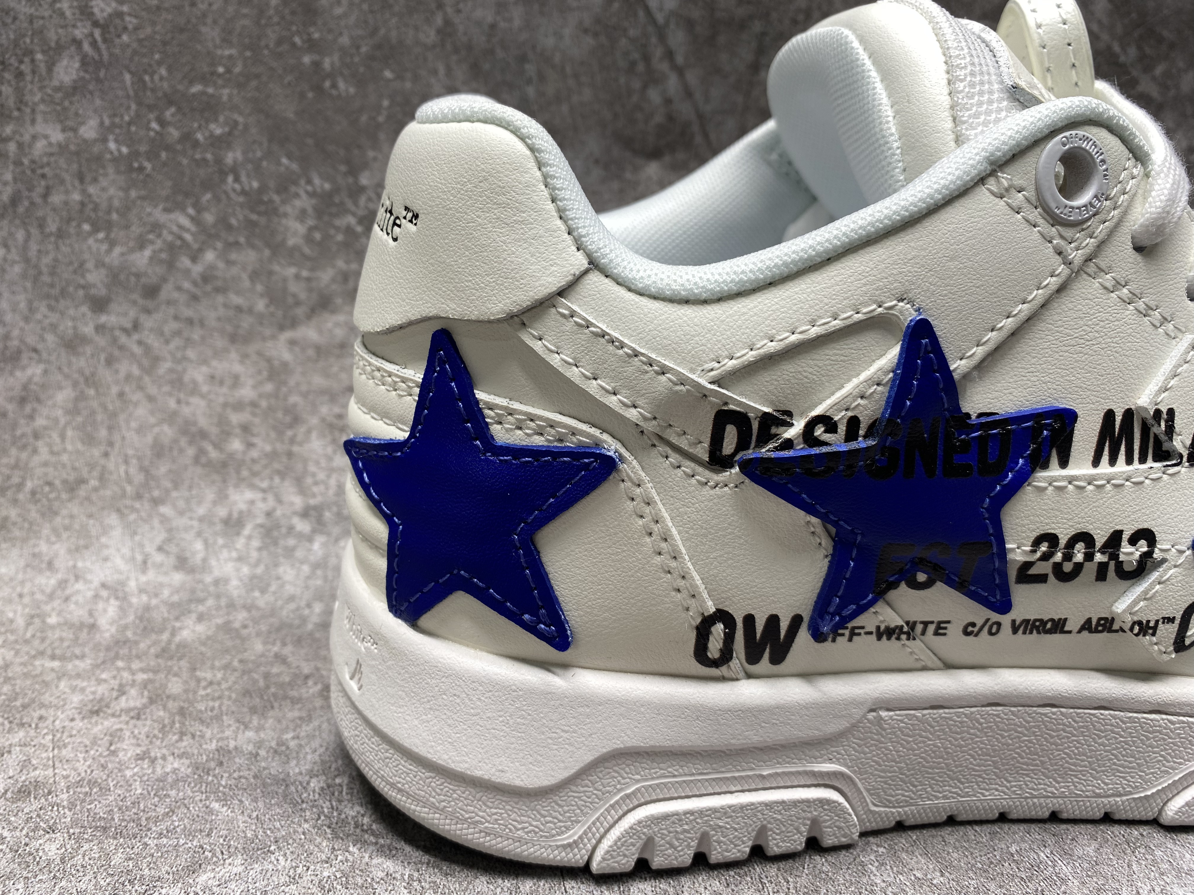 UA OFF-WHITE Out Of Office OOO Low Tops