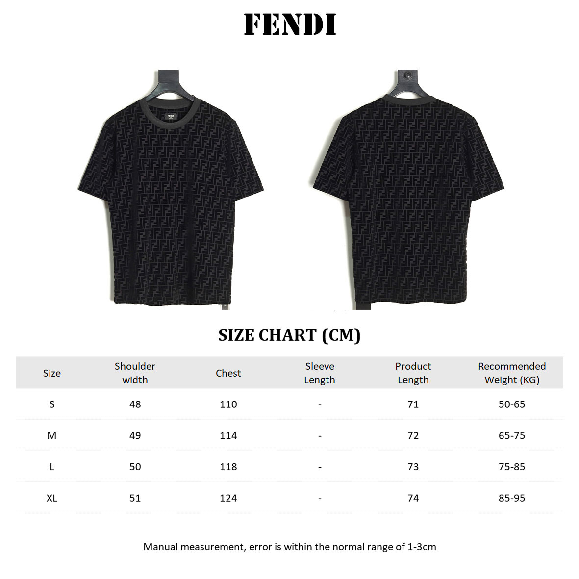 F**di short-sleeved t-shirt