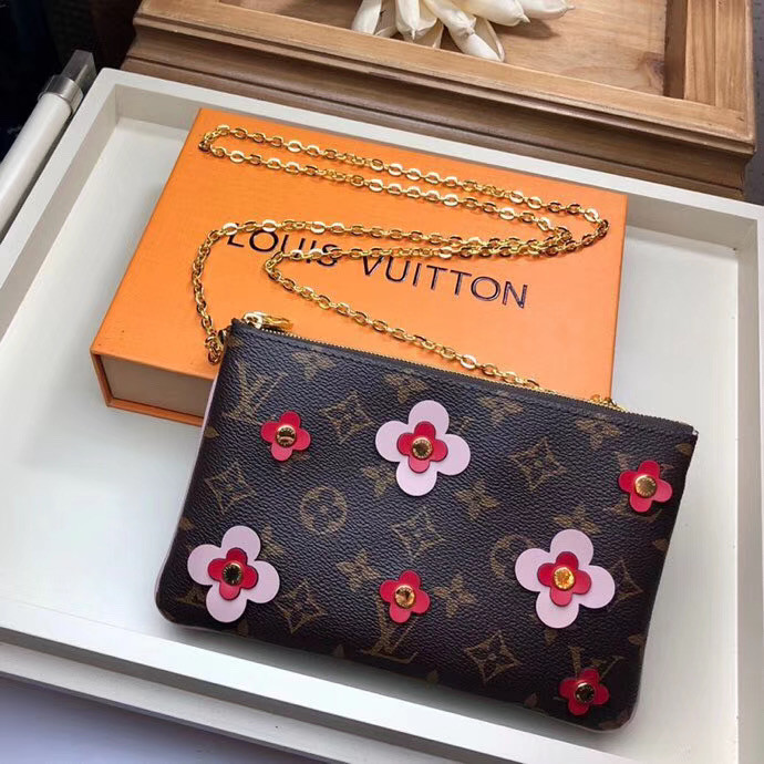 POCHETTE DOUBLE ZIP SMALL BAG M63905