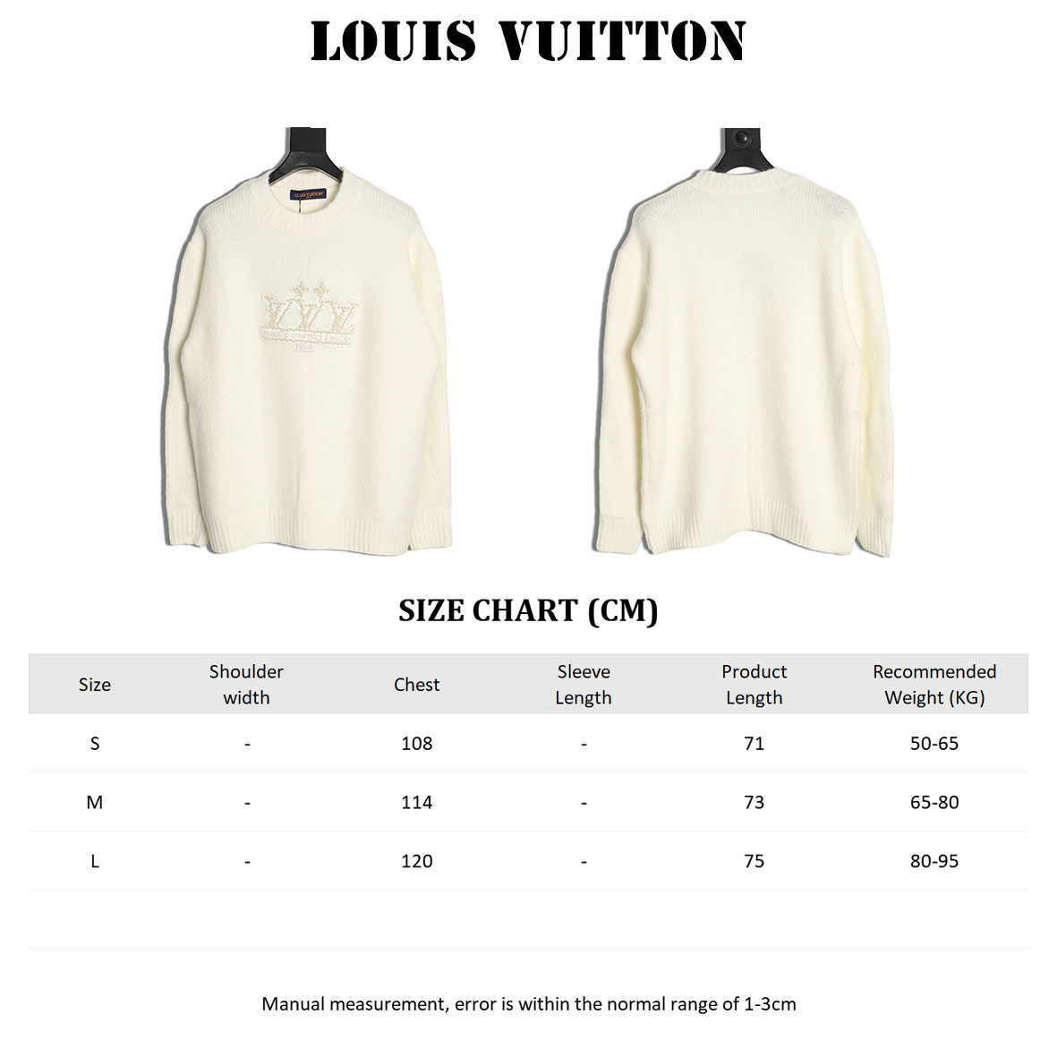 l0*is V*t0n lv knitting sweaters