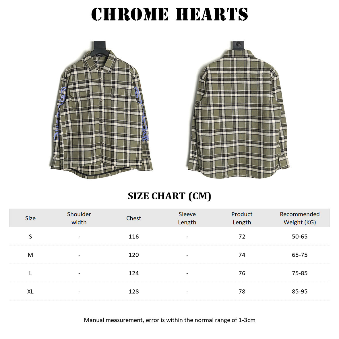 Ch**me He**ts long-sleeved shirts