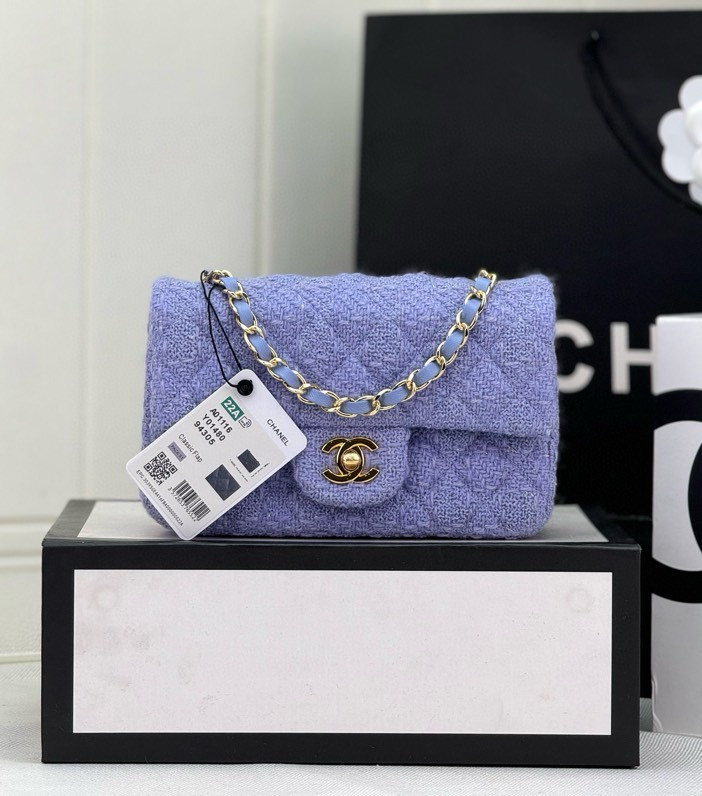 Ch*el mini classic 11.12 handbag 20 12 × 20 × 6 cm