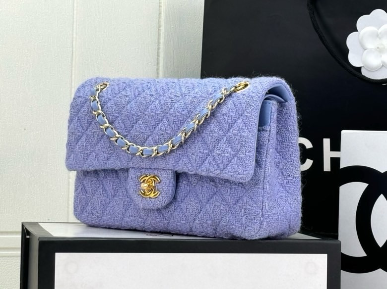 Ch*el mini classic 11.12 handbag 25 15.5 × 25.5 × 6.5 cm