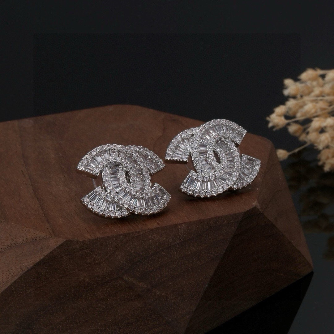 Ch*el earrings