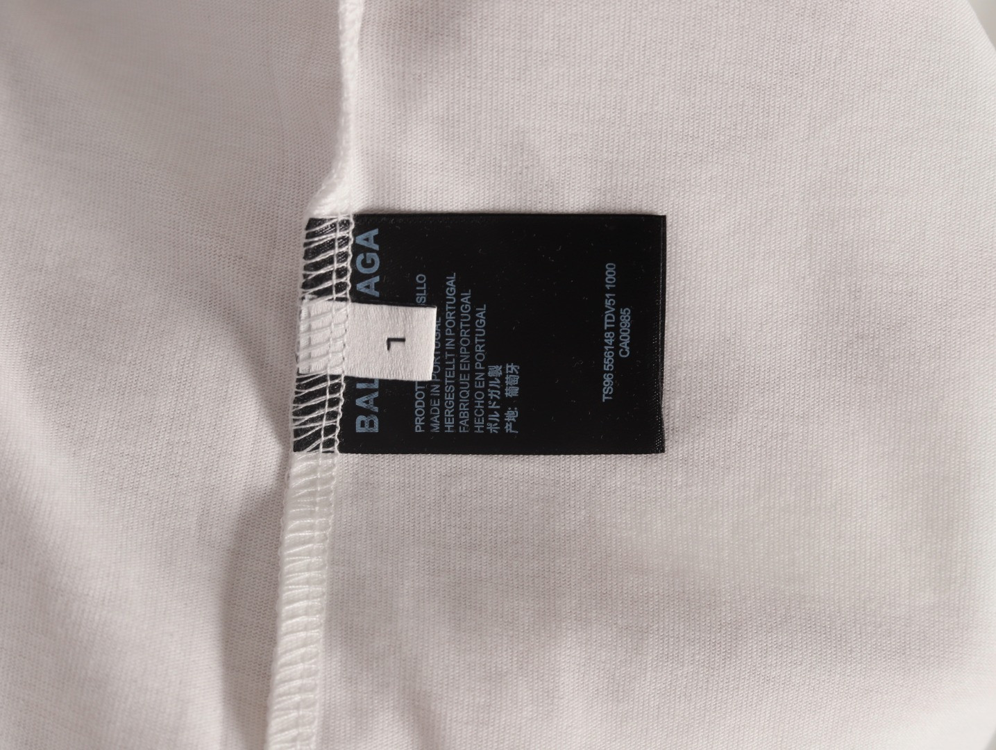 Ba*len*cia*ga 25ss short-sleeved t-shirt