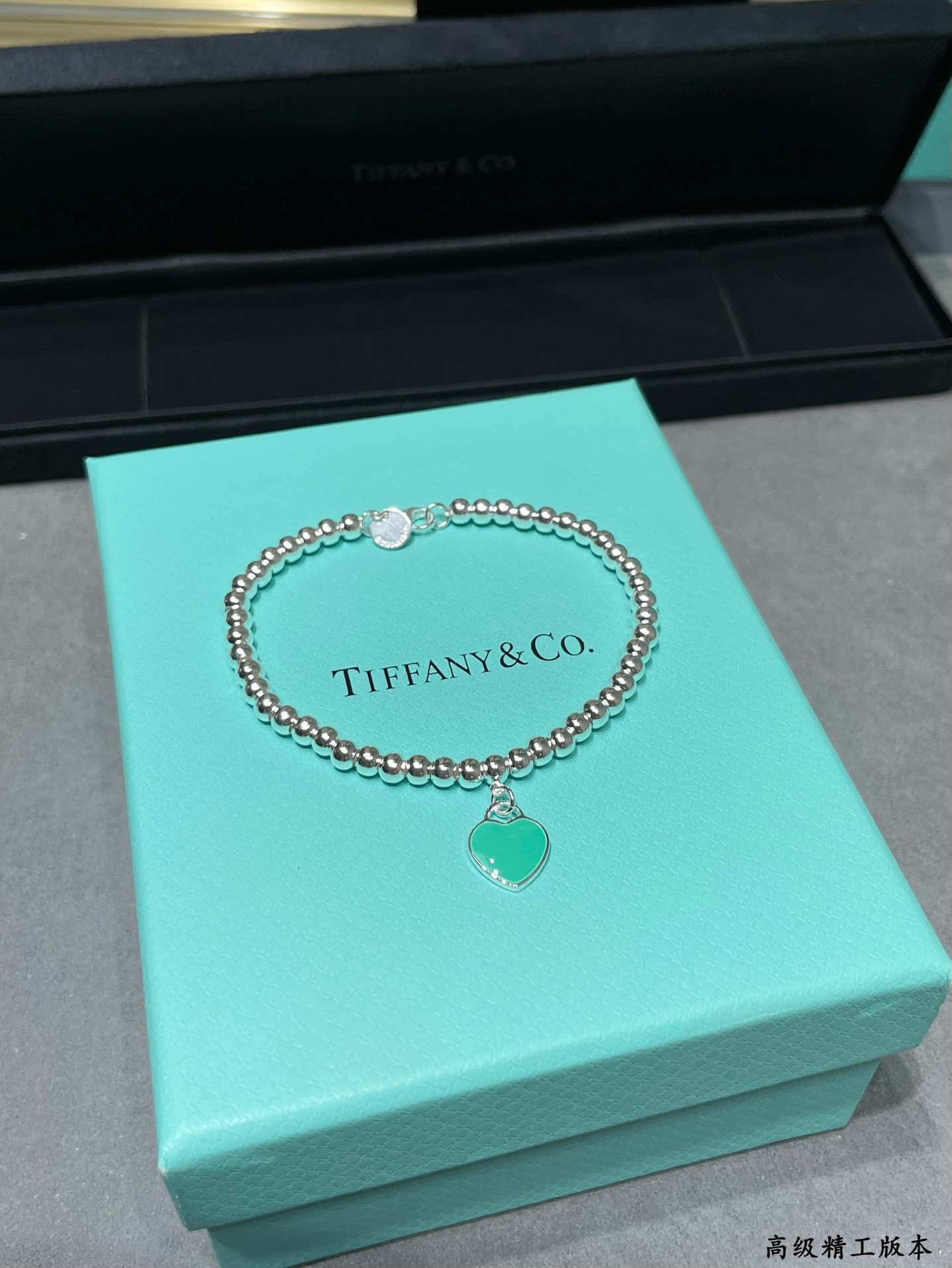 t*f*ny & co. beads & He**ts bracelet ag925