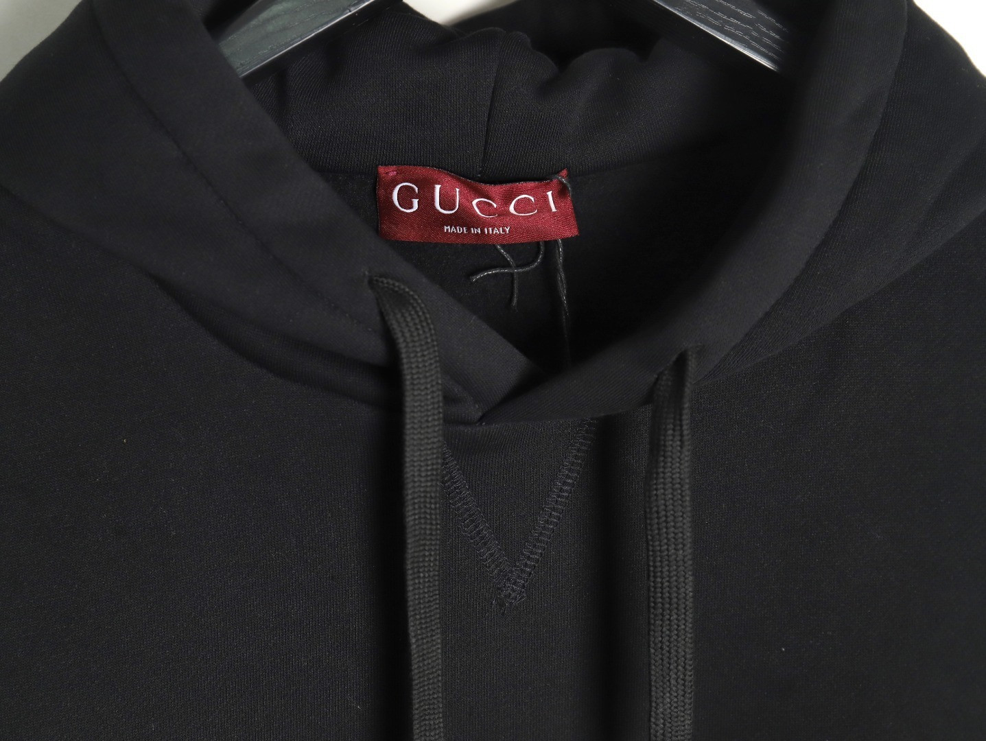 G*u*i guc fleece-lined hoodies suit