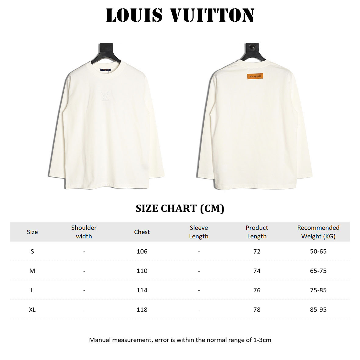 l0*is V*t0n long-sleeved t-shirt