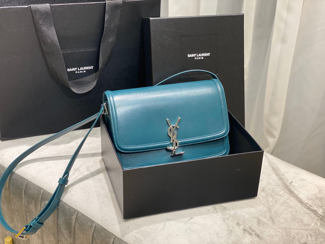 Sa**t Lau*nt y*l solferino box bag 23cm
