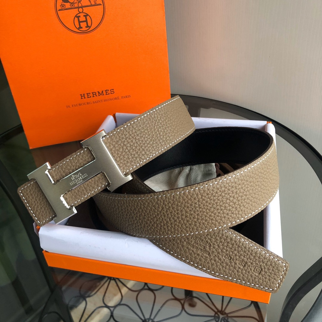 H**mes men belt