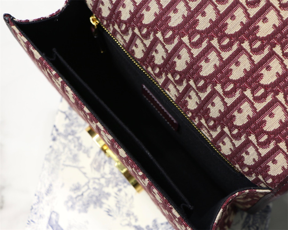 D*or 30 montaigne chain bag rosered 24x18x8 cm