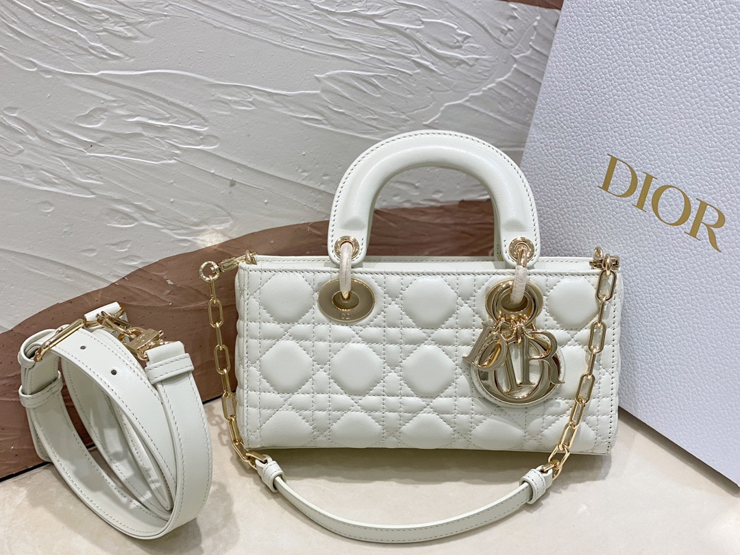 D*or small lady d-joy bag latte