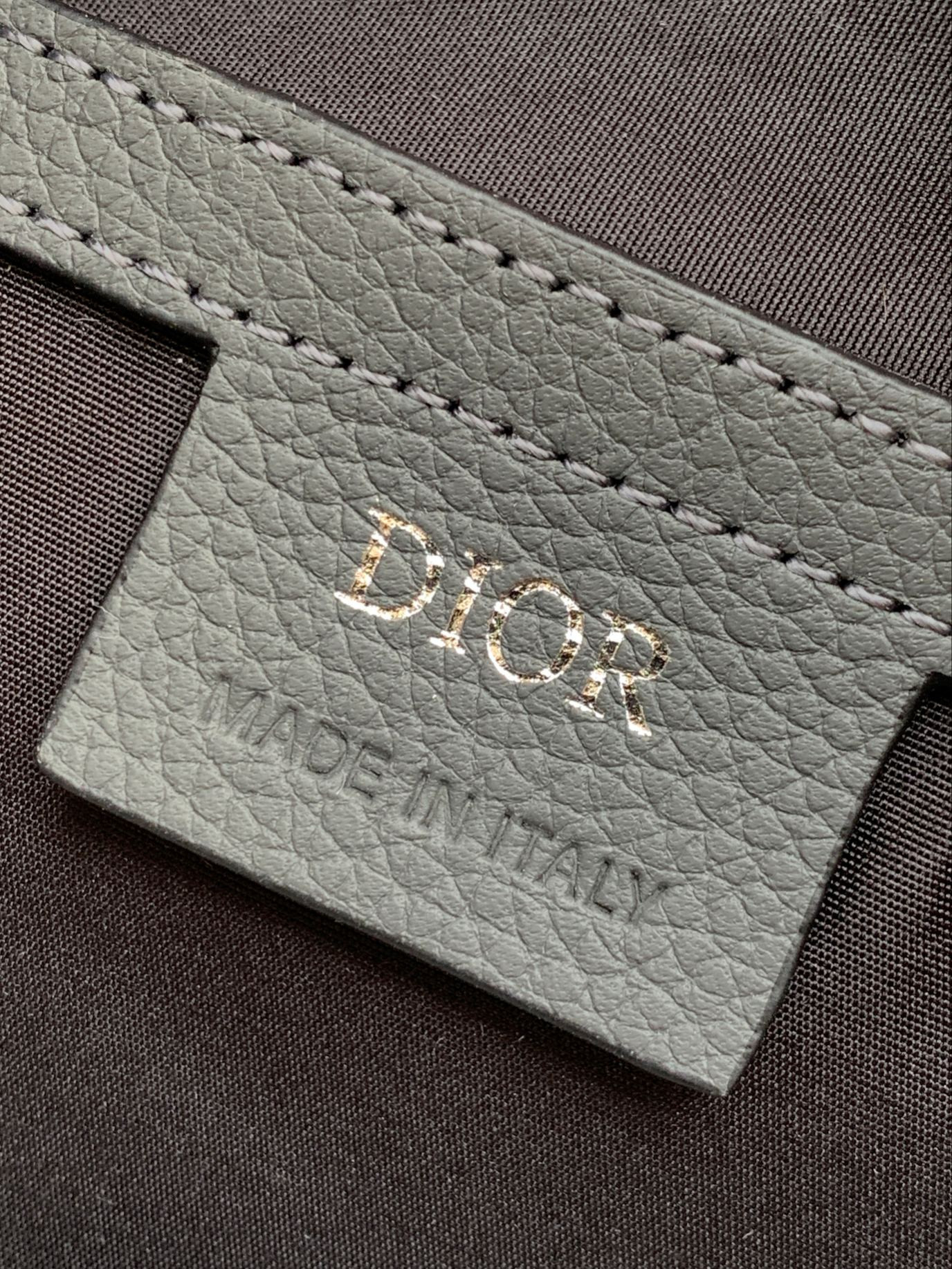 D*or lingot bag gray 26 x 16 x 14.5 cm