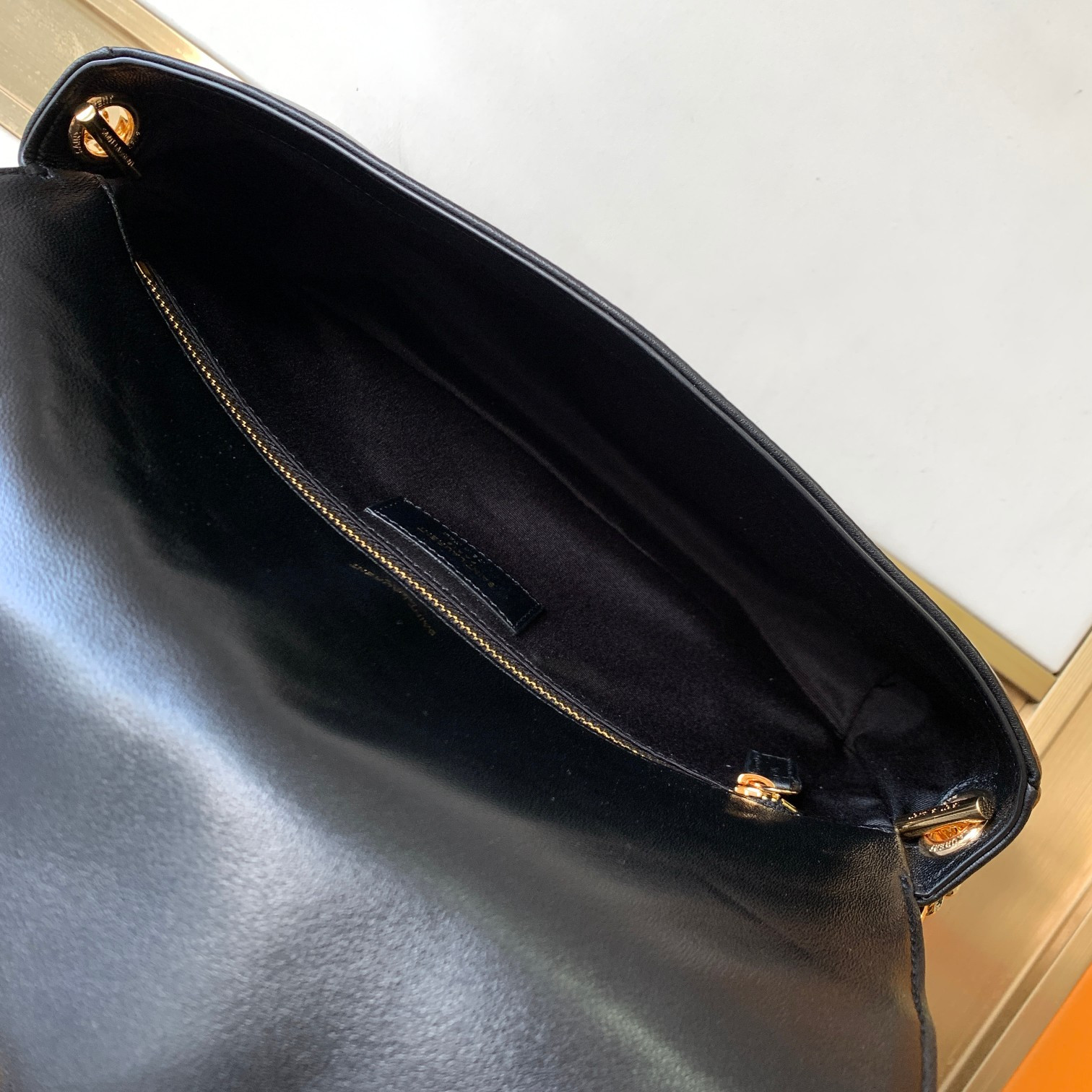 Y*L kate 99 in quilted nappa leather 10.2 x 5.3 x 1.7 inches