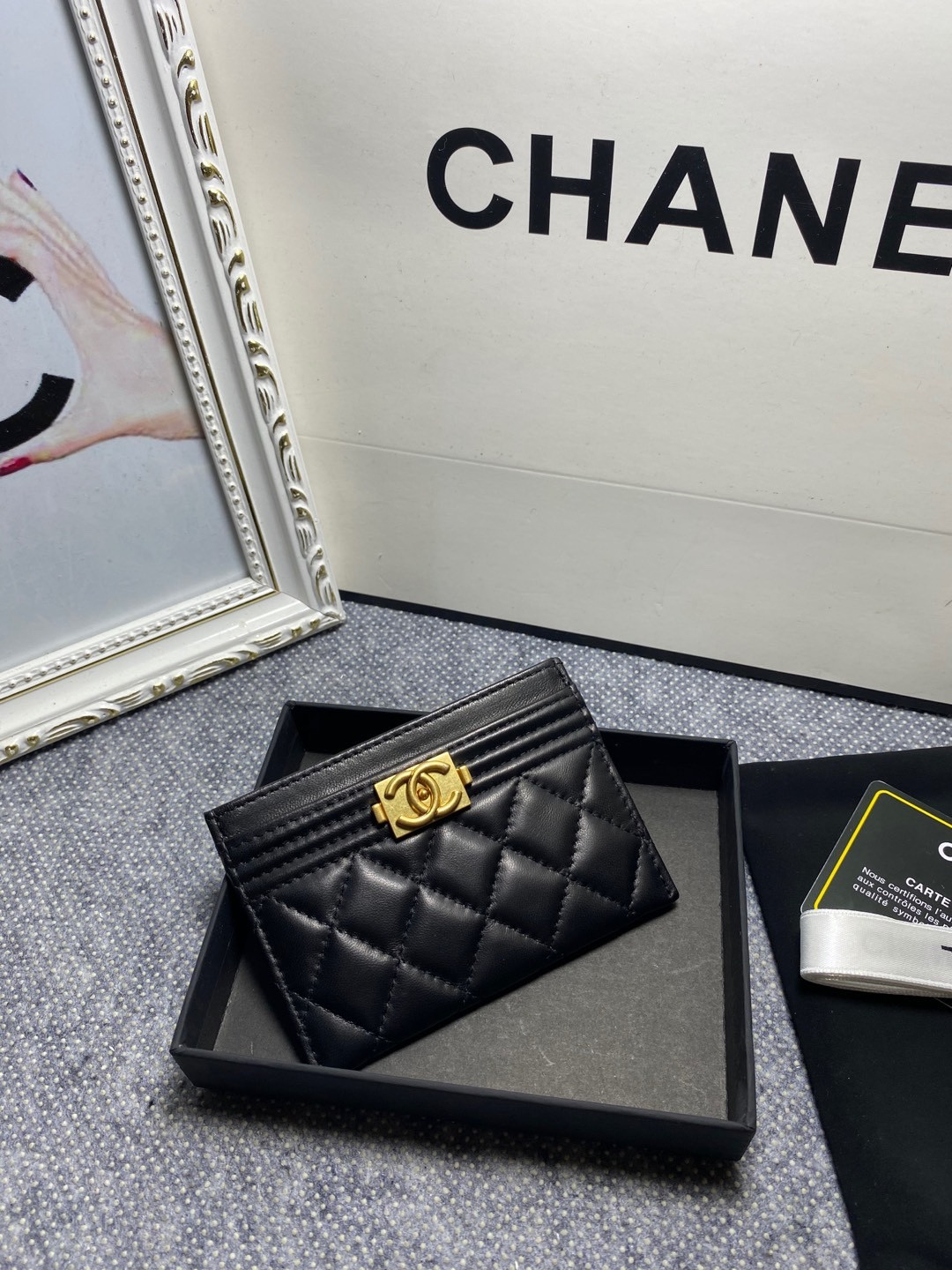 Ch*el card holder 10cm