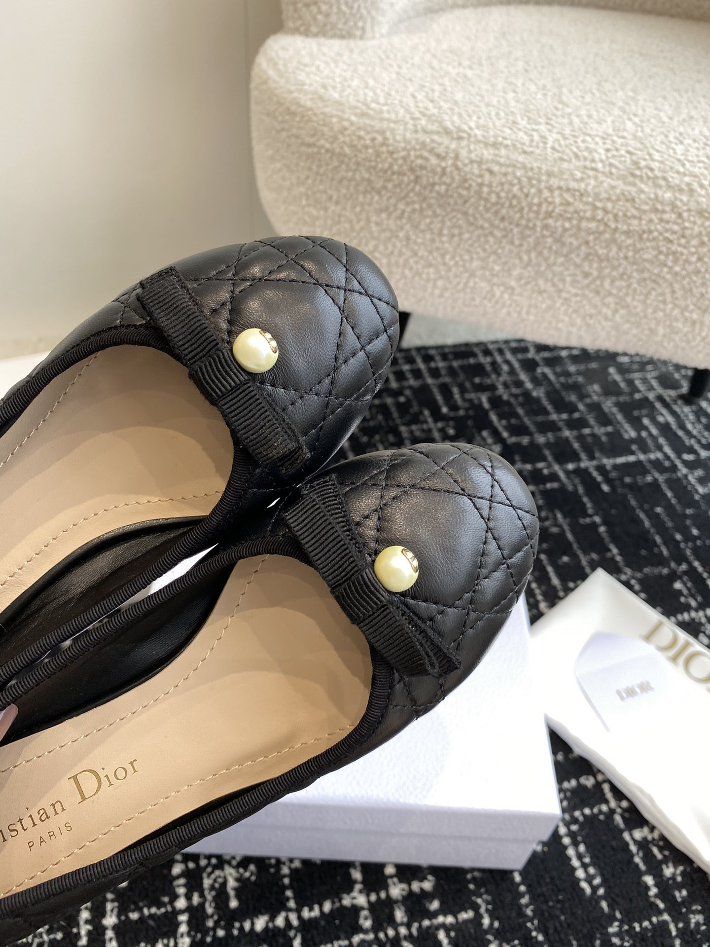 ua D*or ballet pump black