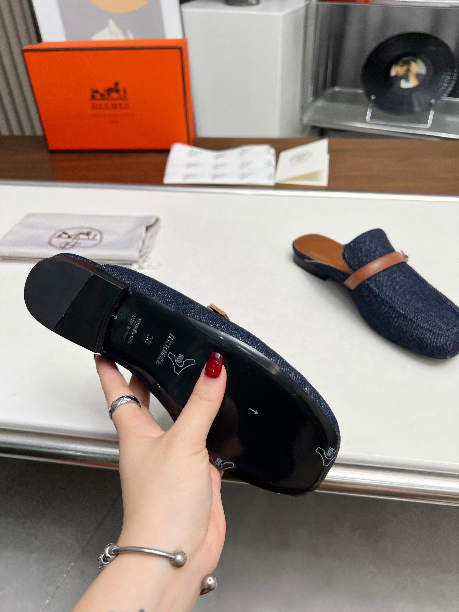 UA Hermès IENA MULE