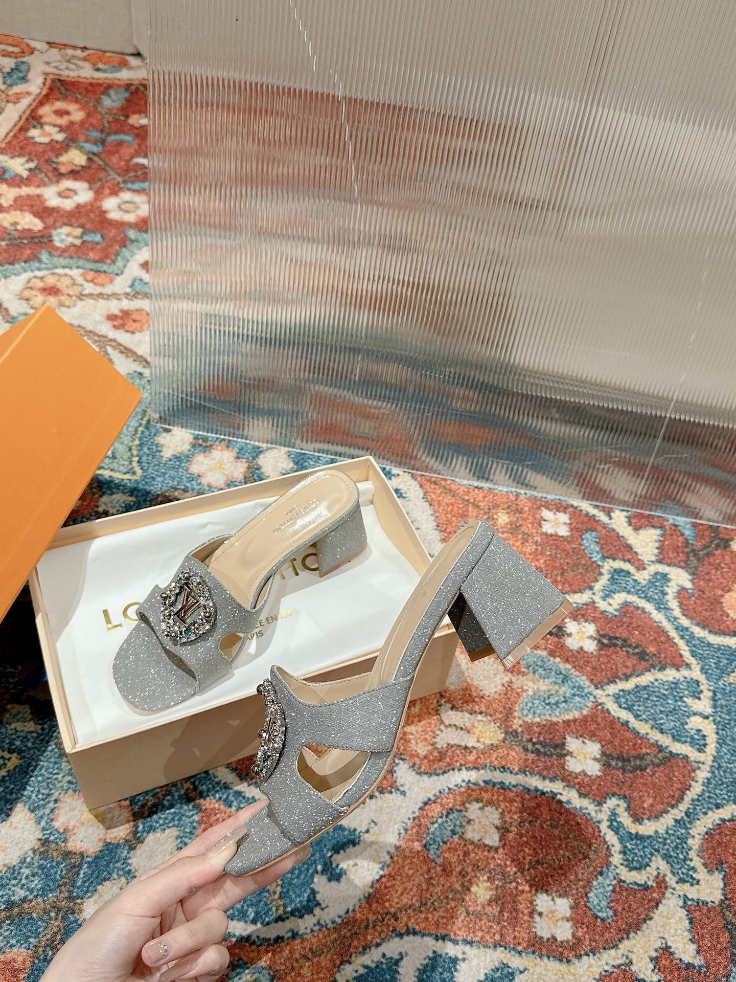 UA LV Heeled Mule