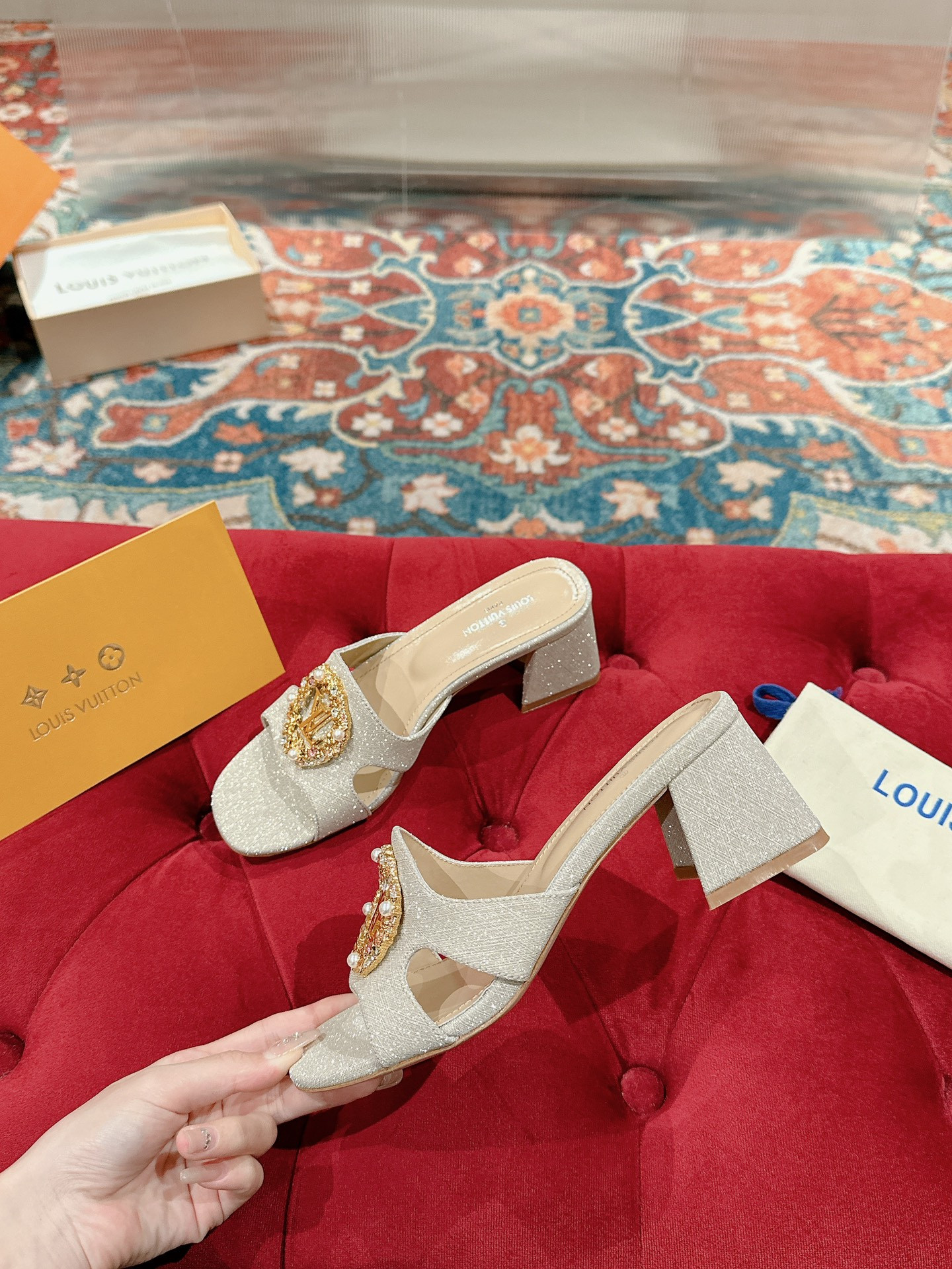 UA LV Heeled Mule