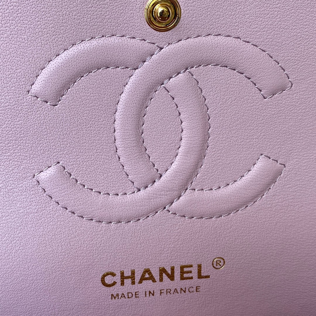Ch*el classic flap bag 15.5×25.5×6.5cm