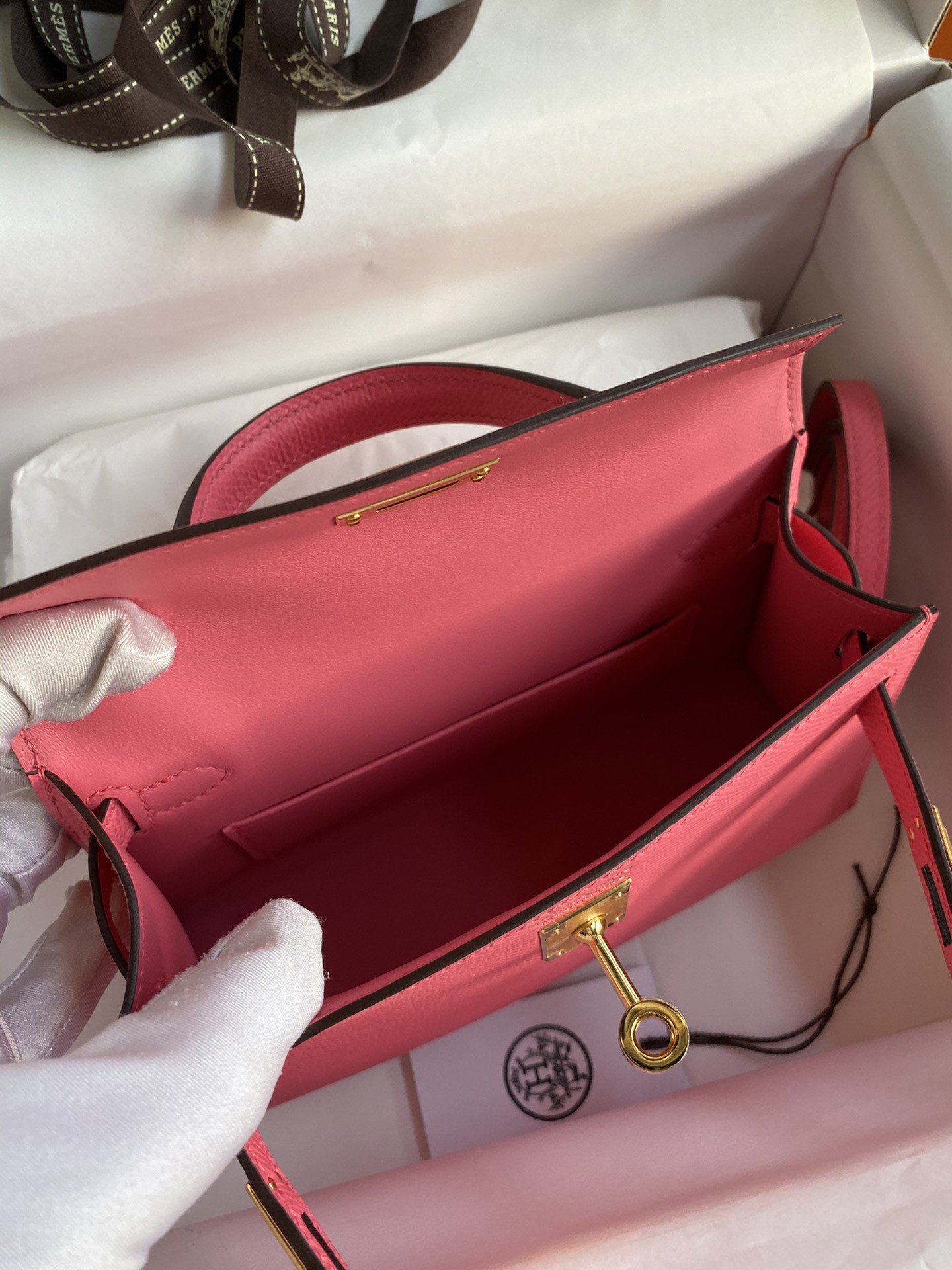 Hermès Mini Kelly 19 19×6×12CM