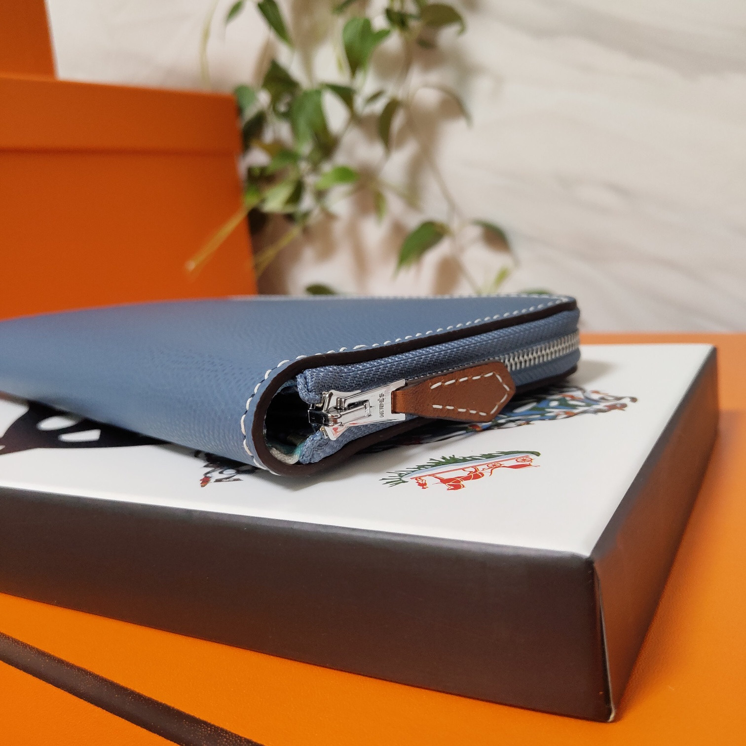 Hermès Long Wallet 20x11cm