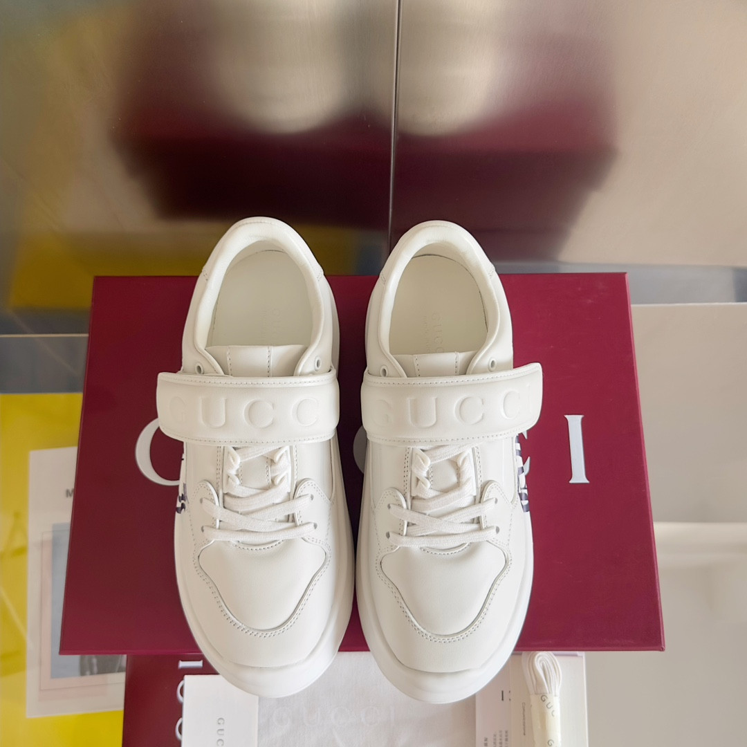 ua G*u*i wave wedge sneaker