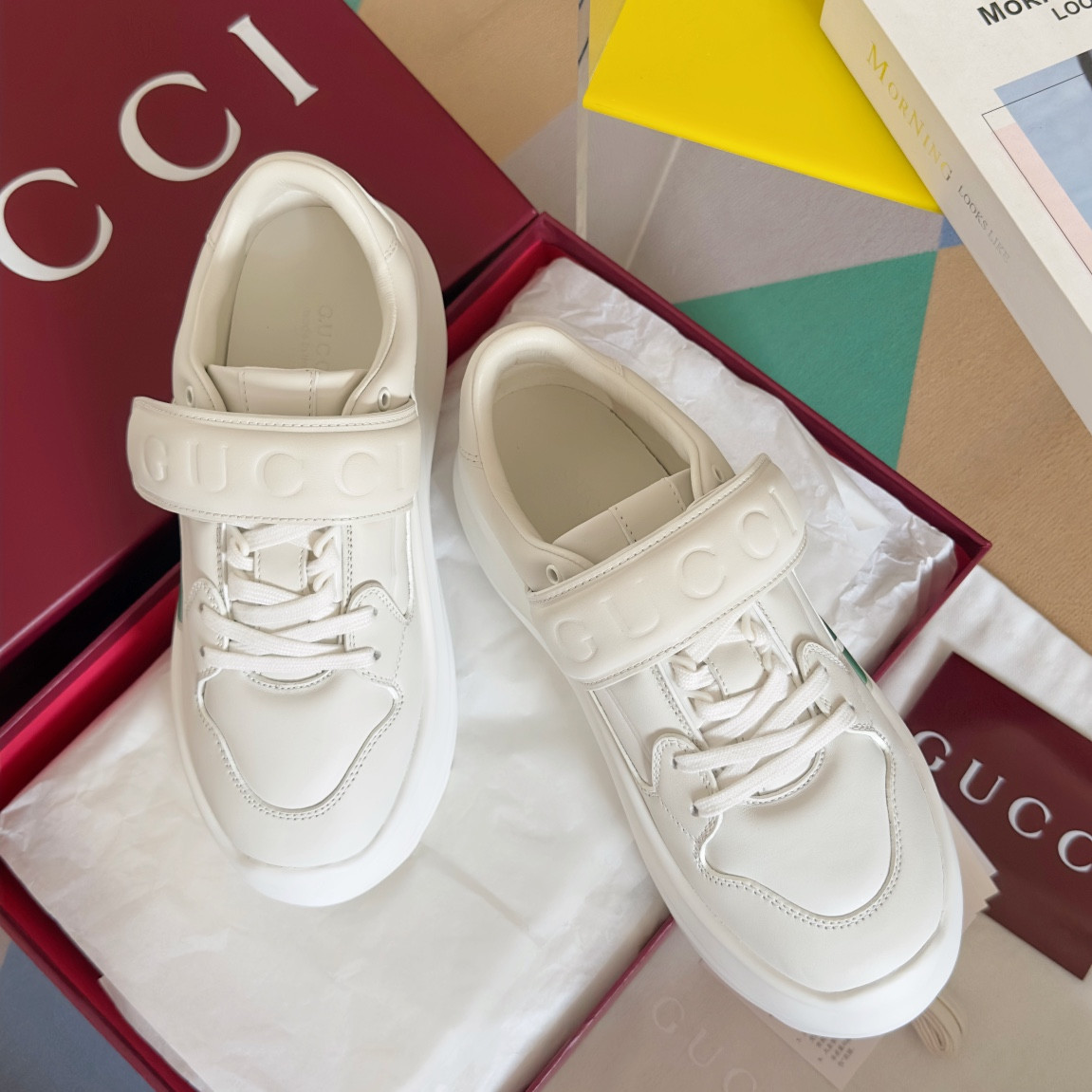 ua G*u*i wave wedge sneaker