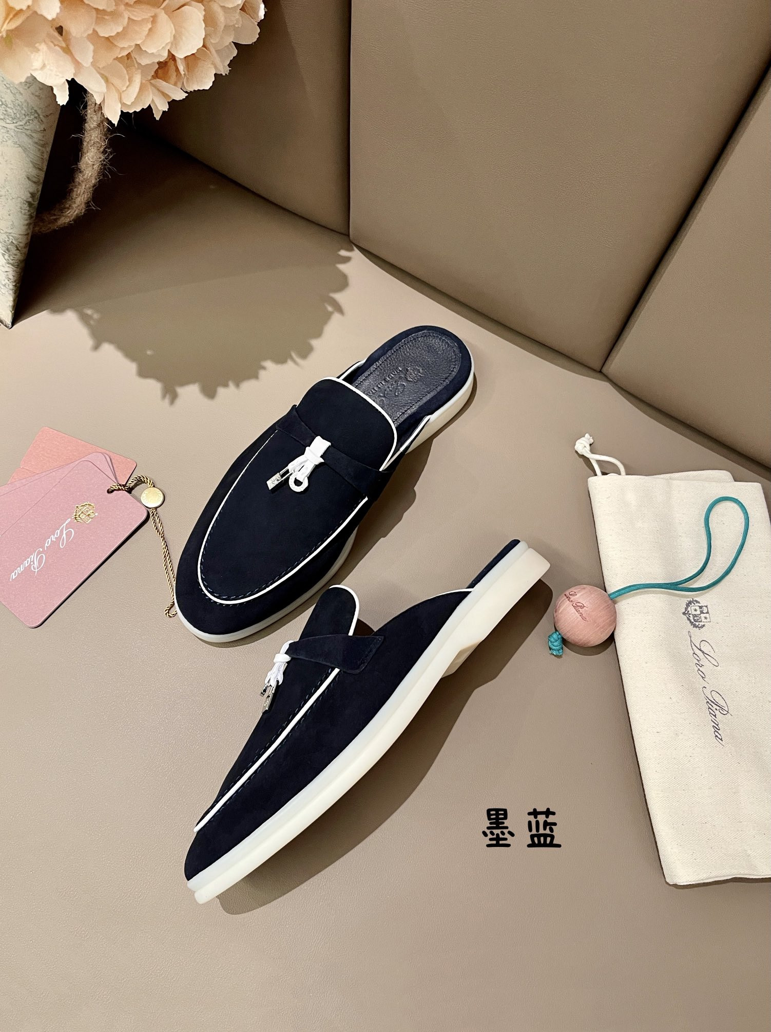 ua L**o p*ana babouche charms walk loafers