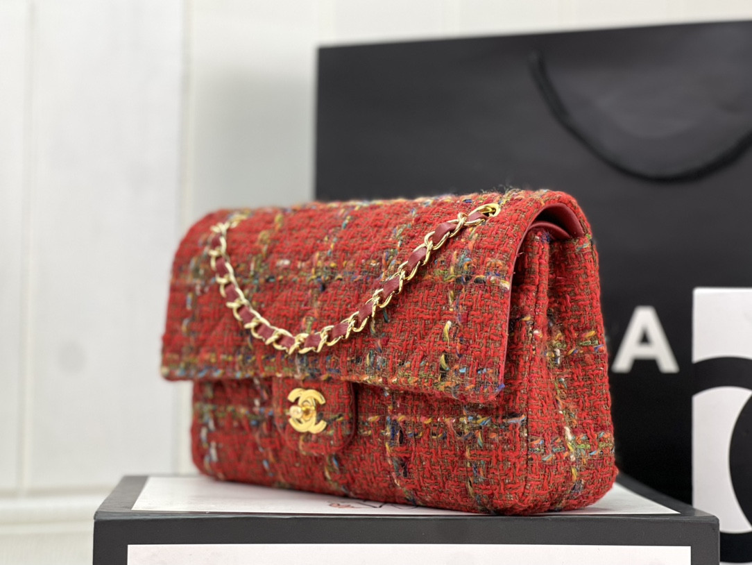 Ch*el classic flap bag 25cm