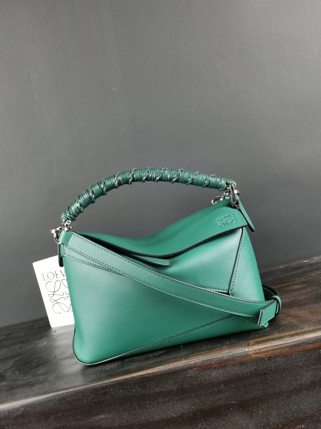 L0ew* small puzzle bag in classic calfskin 24x10.5x16.5cm
