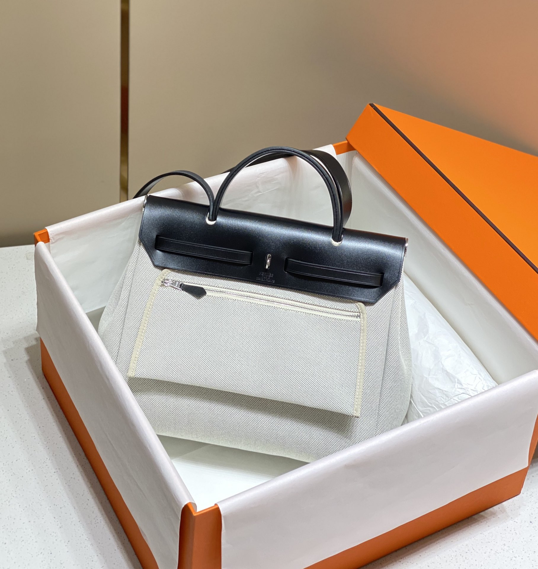 H**mes herbag 25x31x10cm