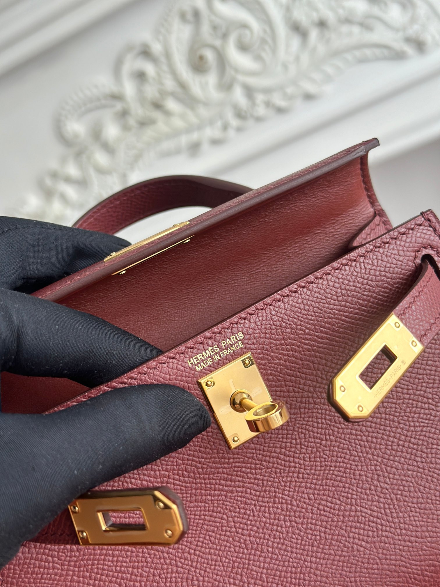 Hermès Mini Kelly 19 19×6×12CM