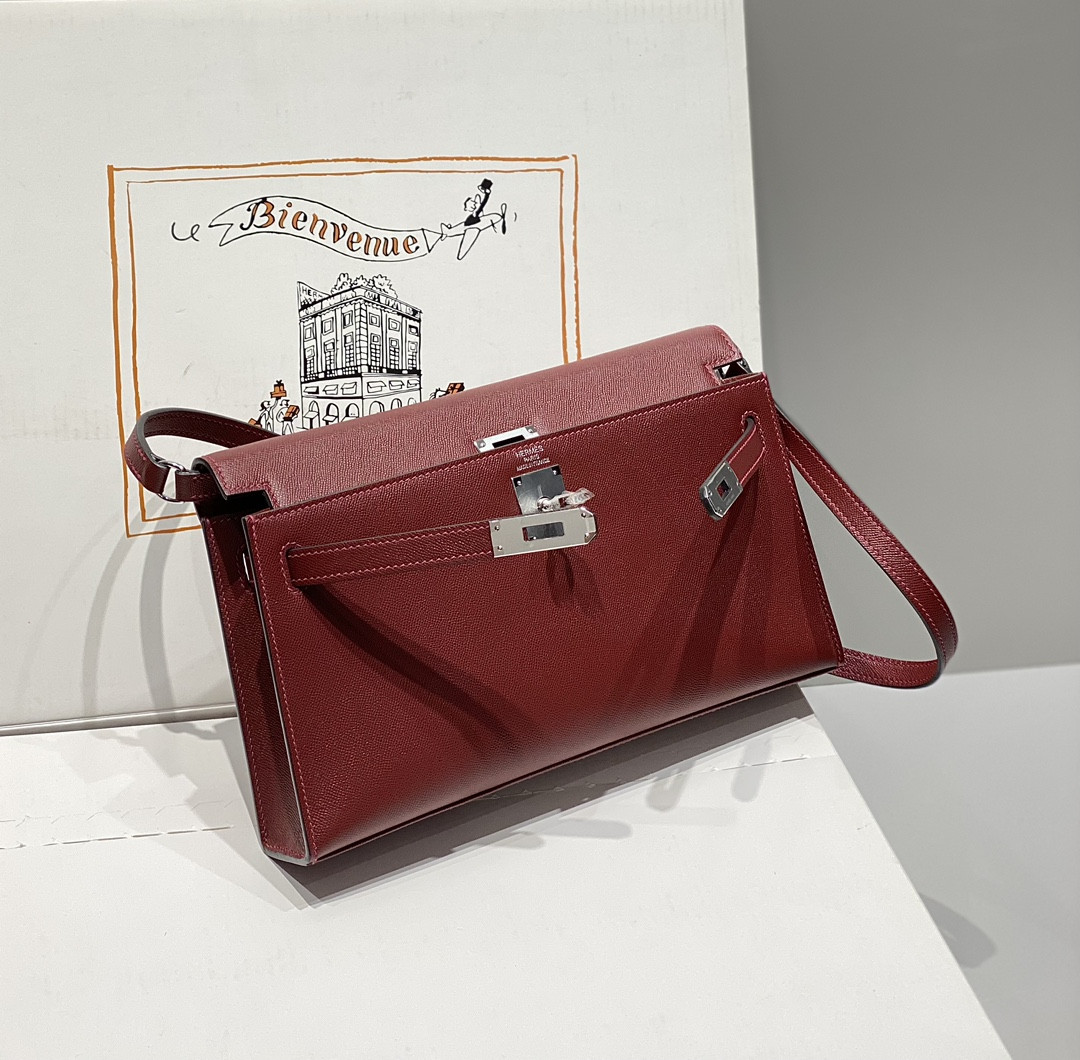 Hermès Kelly Elan Epsom16x27.8x4cm