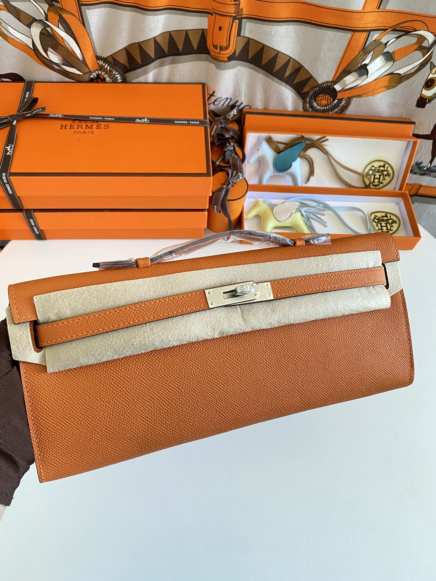 H**mes kelly cut 31cm epsom leather