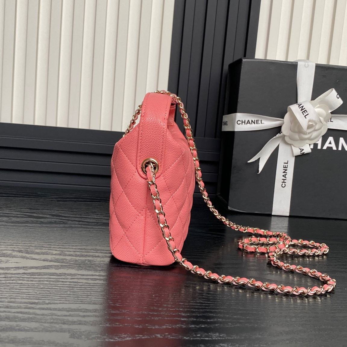 Ch*el 25c lunch box bags 21.5×19×6cm