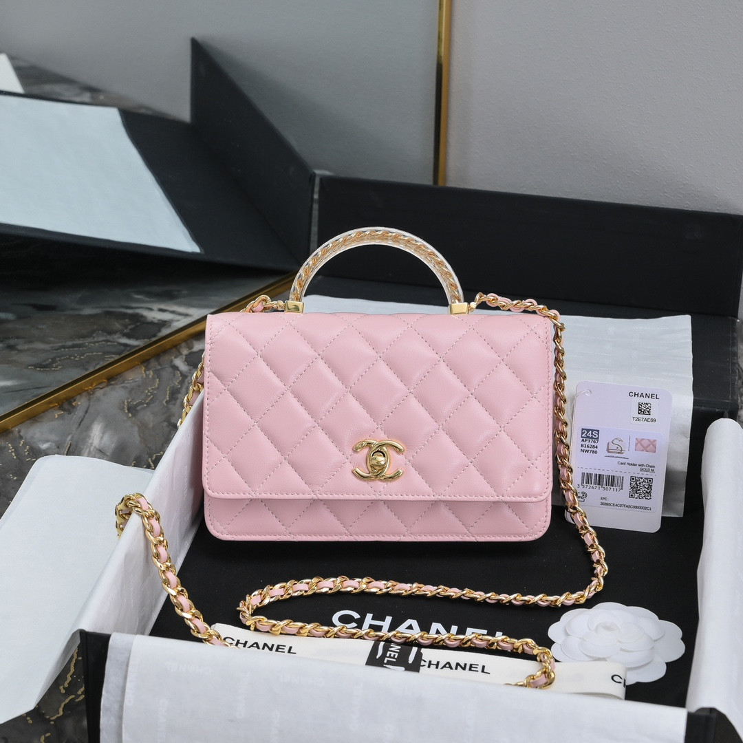Ch*el clutch with chain 19cm