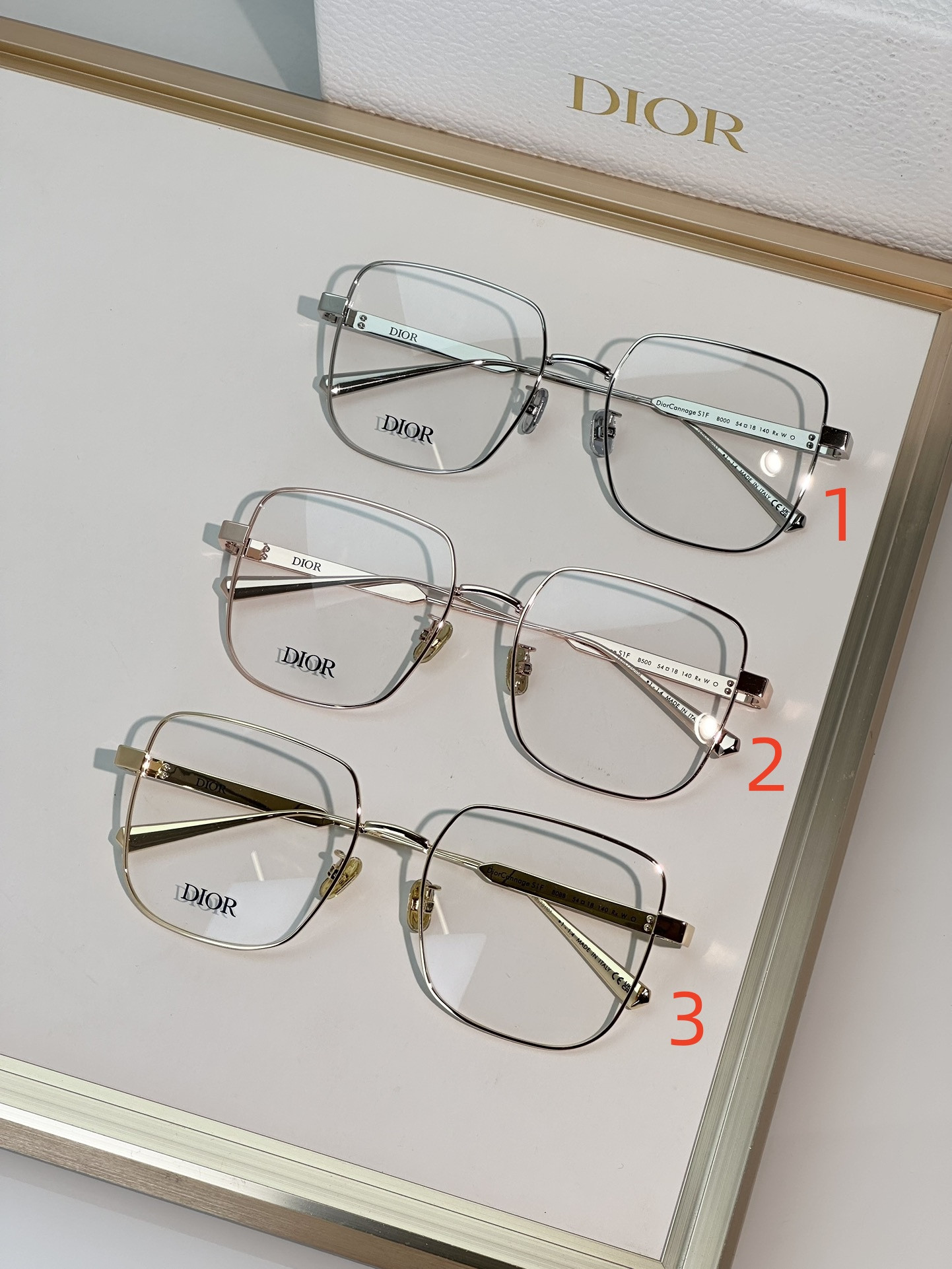 D*or glasses cannage s1f 54-18-140