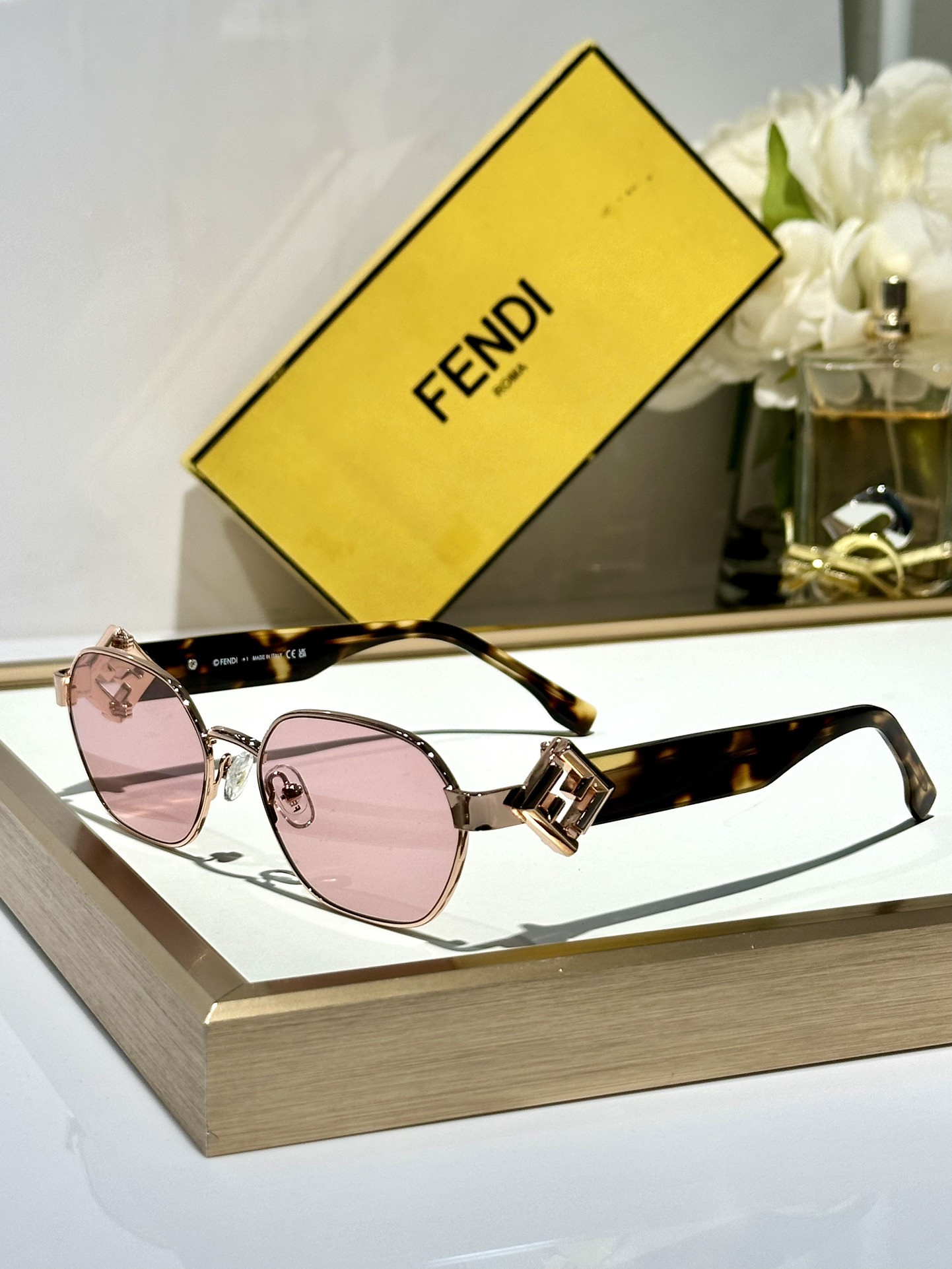 F**di glasses fe40148l 56-19-140