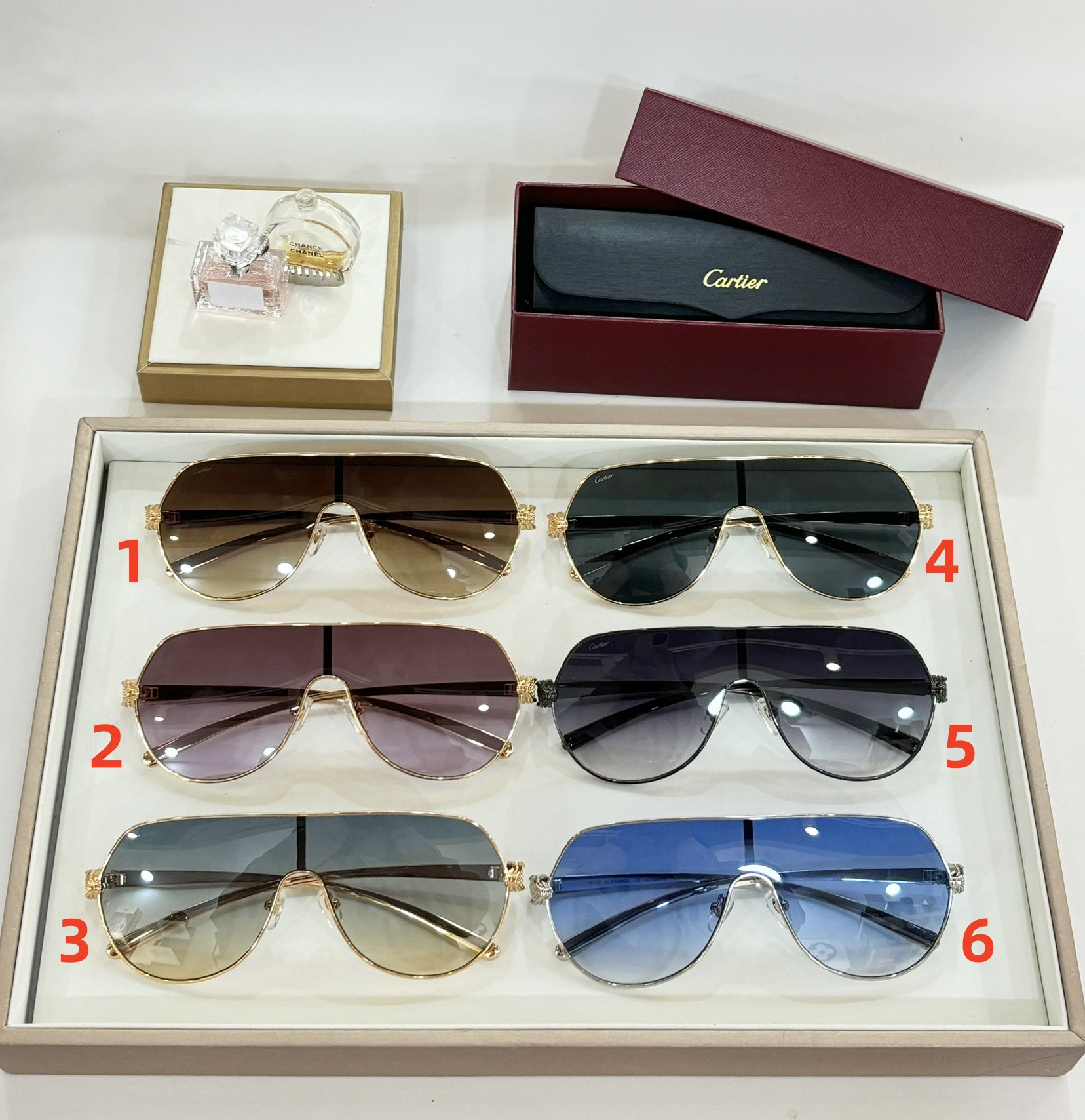 Ca*t*er glasses ct0643 135-0