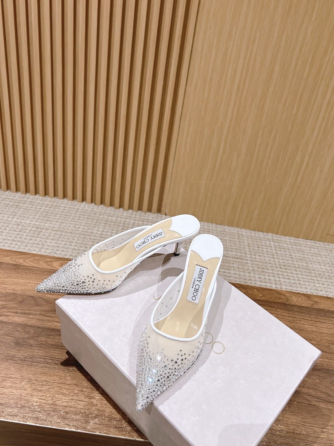 ua Ji*y Ch* vivi mules 6.5cm