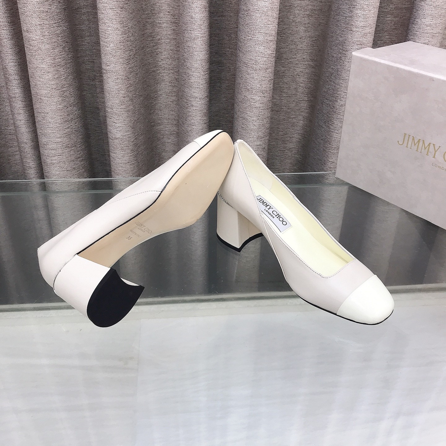 ua Ji*y Ch* jenson pumps 8.5cm