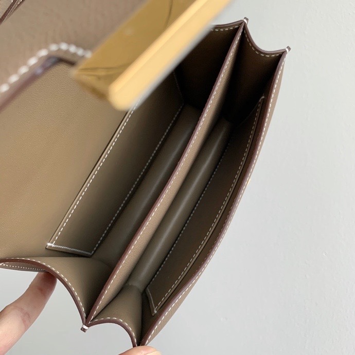 H**mes constance epsom leather-19cm