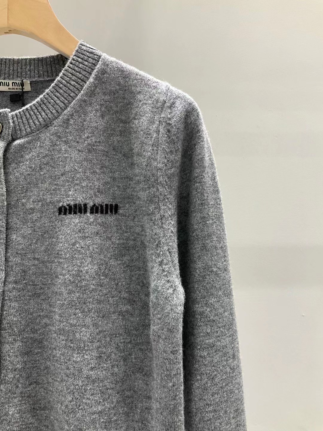 M1v M1v cashmere knit cardigan