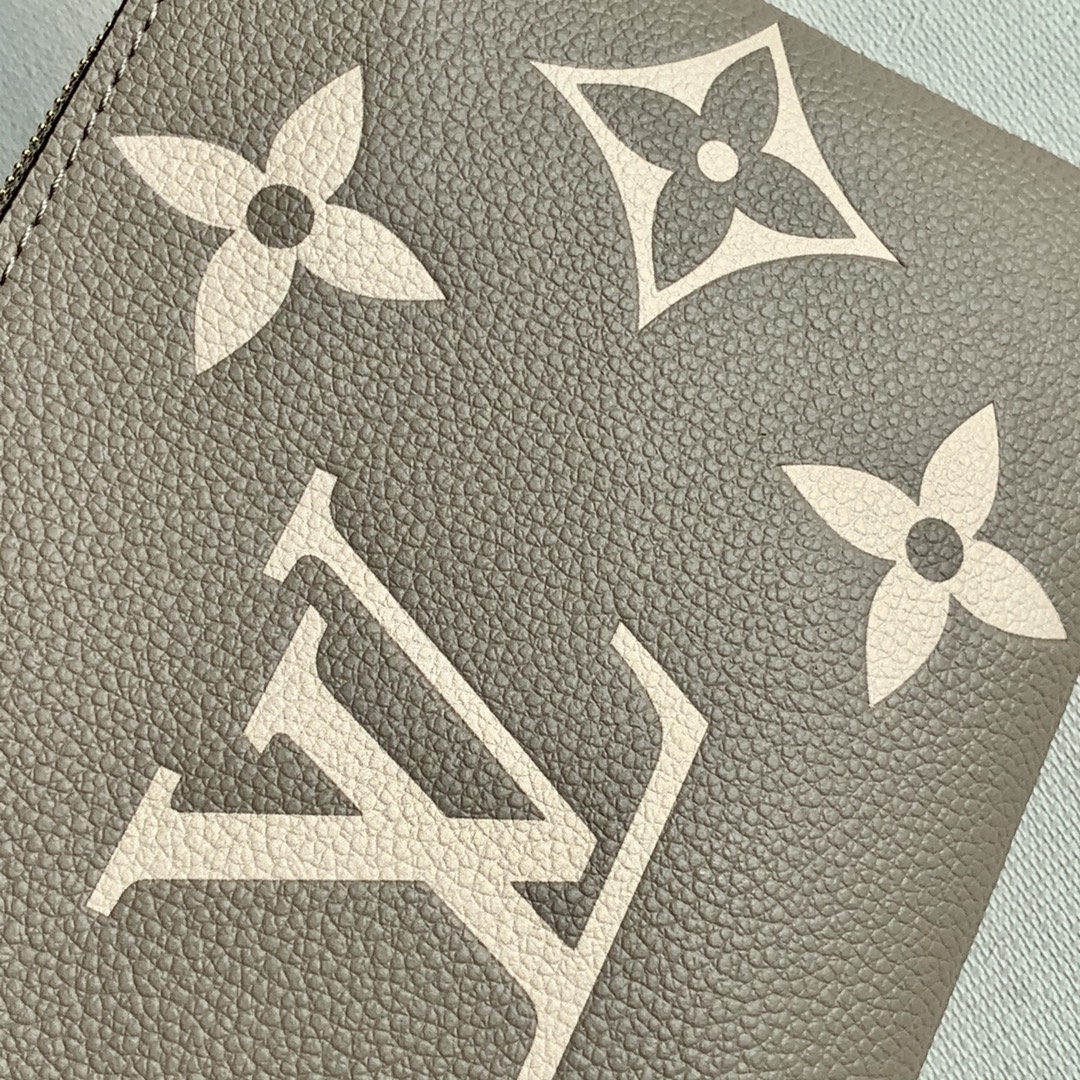 l0*is V*t0n m80084 pochette double zip bag -20*12.5*3cm