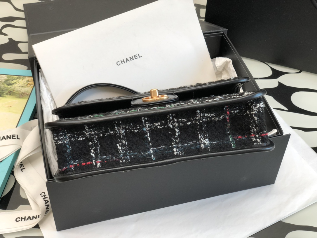 Ch@nel Flap Bag-25*21*7CM