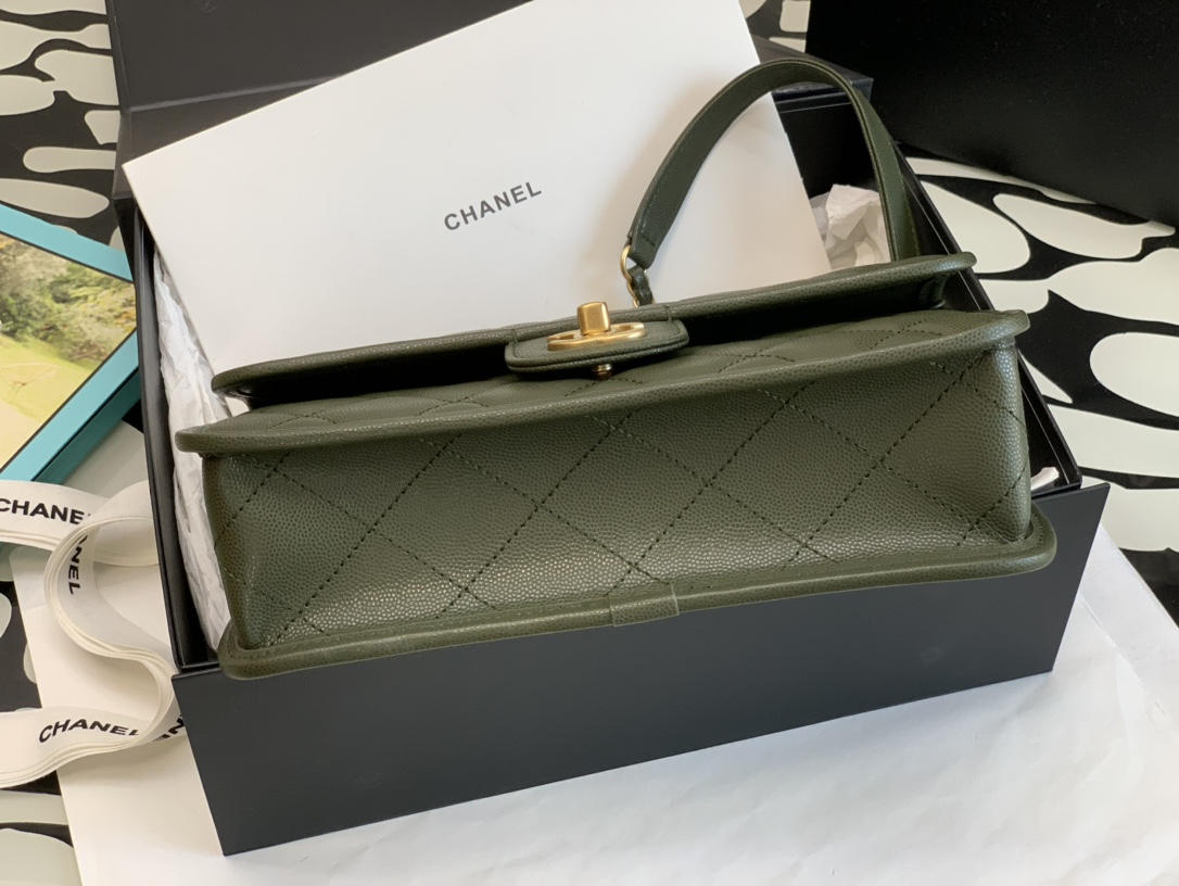 Ch@nel Flap Bag-25*21*7CM