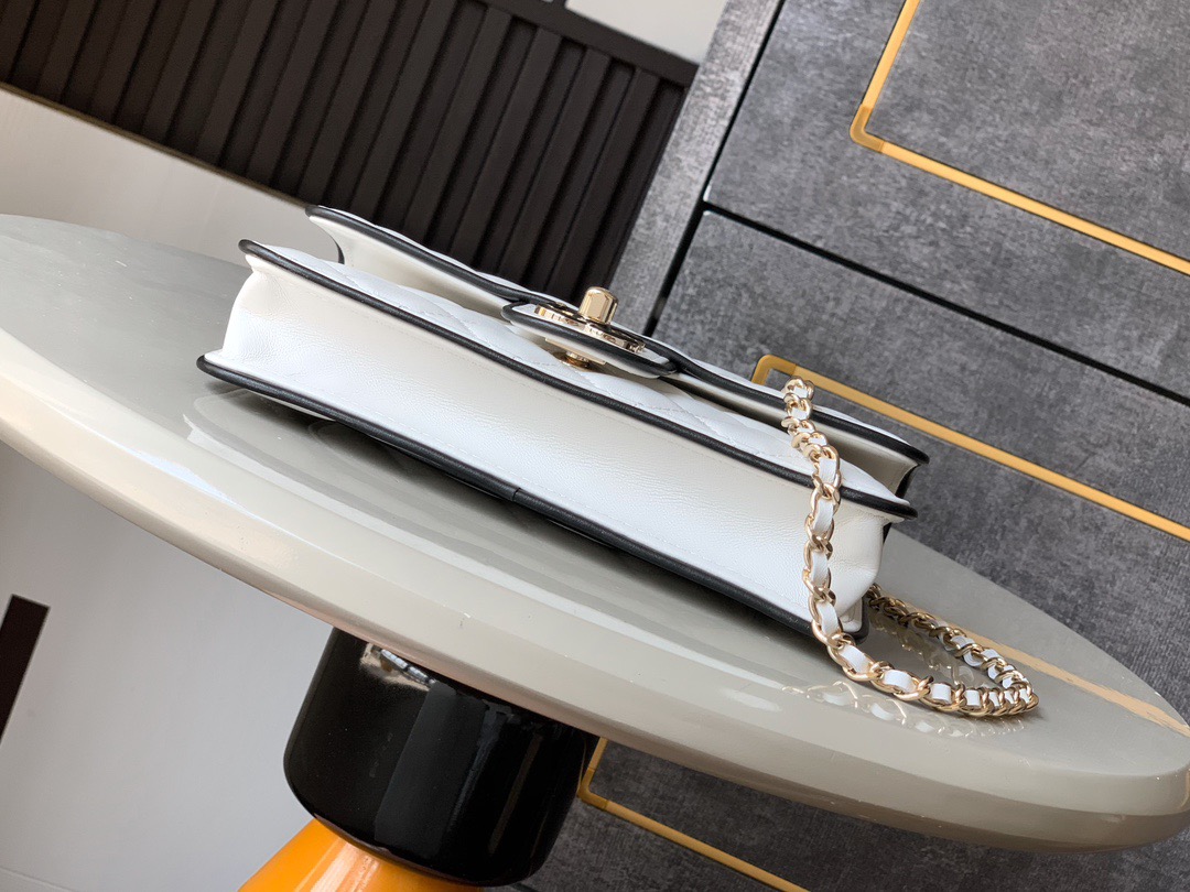 Ch@nel Flap Bag-12.3*19.2*3.5CM